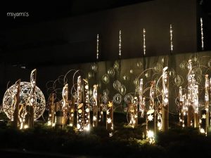 三重県総合文化センター、そうぶんの竹あかり、イルミネーション、11月冬、三重県津市の観光・撮影スポットの名所