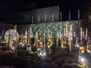 三重県総合文化センター、そうぶんの竹あかり、イルミネーション、11月冬、三重県津市の観光・撮影スポットの名所