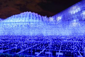 なばなの里、イルミネーション、12月冬、三重県桑名市の観光・撮影スポットの画像と写真