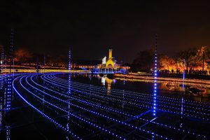 なばなの里、イルミネーション、12月冬、三重県桑名市の観光・撮影スポットの画像と写真