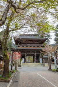 谷汲山華厳寺、4月春の花、岐阜県揖斐郡の観光・撮影スポットの名所
