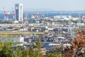 垂坂公園・羽津山緑地、 展望台、三重県四日市市の観光・撮影スポットの名所