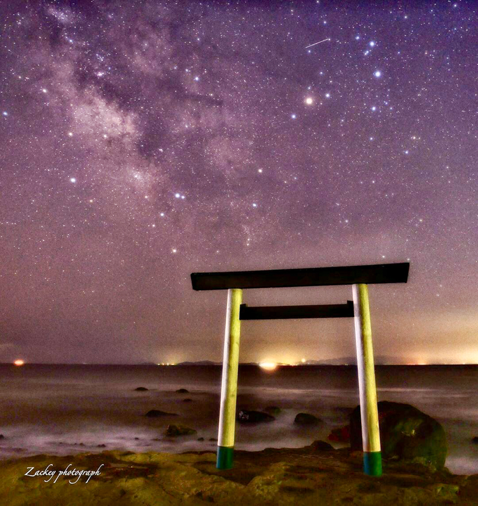 つぶて浦、星空、愛知県知多郡の観光・撮影スポットの画像と写真