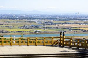 月見の森、展望台、岐阜県海津市の観光・撮影スポットの画像と写真