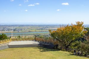 月見の森、展望台、岐阜県海津市の観光・撮影スポットの画像と写真