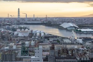 うみてらす１４、四日市市工場地帯、夜景、三重県四日市市の観光・撮影スポットの名所
