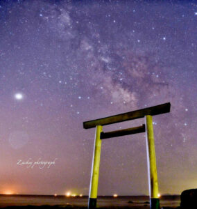 つぶて浦、星空、愛知県知多郡の観光・撮影スポットの画像と写真