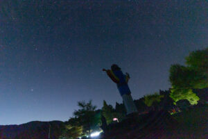 面ノ木園地、星空撮影、愛知県北設楽郡の観光・撮影スポットの画像と写真