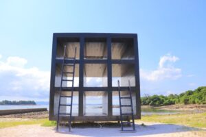 佐久島、お昼寝ハウス、アートの島、　　愛知県西尾市佐久島の観光・撮影スポットの画像と写真