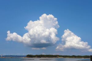 佐久島、空と海、アートの島、愛知県西尾市佐久島の観光・撮影スポットの画像と写真