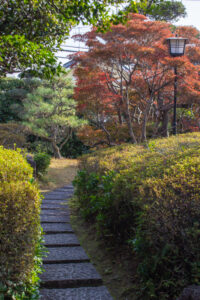どうだん亭、紅葉、11月秋の名所、愛知県尾張旭市の観光・撮影スポットの名所