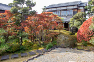 どうだん亭、紅葉、11月秋の名所、愛知県尾張旭市の観光・撮影スポットの名所