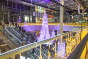JRセントラルタワーズ／JRゲートタワー、イルミネーション、夜景、名古屋市中村区の観光・撮影スポットの名所