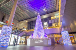 JRセントラルタワーズ／JRゲートタワー、イルミネーション、夜景、名古屋市中村区の観光・撮影スポットの名所