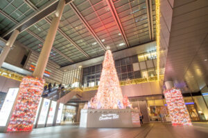 JRセントラルタワーズ／JRゲートタワー、イルミネーション、夜景、名古屋市中村区の観光・撮影スポットの名所