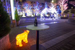 名古屋ルーセントタワー、イルミネーション、夜景、名古屋市中村区の観光・撮影スポットの名所
