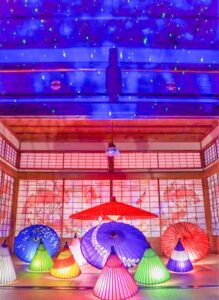 きらめき明治村、イルミネーション、12月冬。愛知県犬山市の観光・撮影スポットの名所