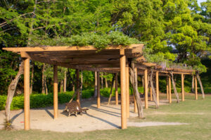 大池公園、藤棚、5月夏の花、愛知県東海市の観光・撮影スポットの画像と写真