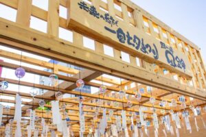 一宮駅風鈴、一宮七夕まつり、７月夏、愛知県一宮市の観光・撮影スポットの名所