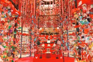 、吊り雛、「雛（ひな）のつるし飾り」、ひな祭り、2月春、名古屋市中村区の観光・撮影スポットの名所