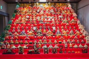 大口町歴史民俗資料館、ひな祭り、2月春、愛知県丹羽郡の観光・撮影スポットの名所