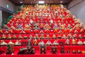 大口町歴史民俗資料館、ひな祭り、2月春、愛知県丹羽郡の観光・撮影スポットの名所