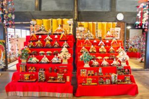 旧市川家住宅のひなまつり、2月春、愛知県日進市の観光・撮影スポットの名所