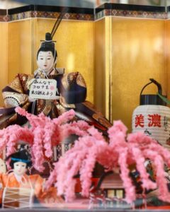 うだつの上がる町並み、ひな祭り、うだつの町家のおひな様、2月春、岐阜県美濃市の観光・撮影スポットの名所