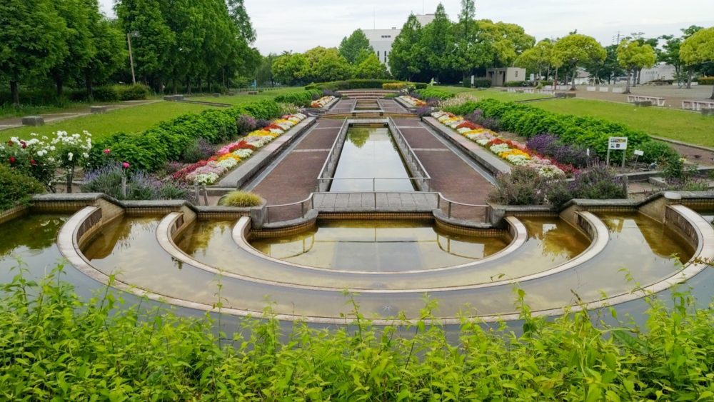 荒子川公園、6月の夏の花、名古屋市港区の観光・撮影スポットの画像と写真