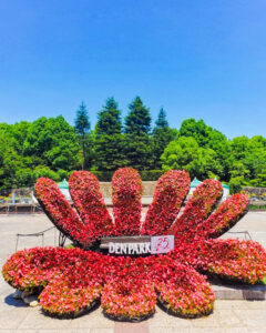 安城産業文化公園 デンパーク、6月の夏の花、愛知県安城市の観光・撮影スポットの画像と写真
