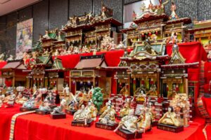 いなぶ旧暦のひな祭り、稲武交流館 、3月春、愛知県豊田市の観光・撮影スポットの画像と写真