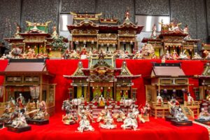 いなぶ旧暦のひな祭り、稲武交流館 、3月春、愛知県豊田市の観光・撮影スポットの画像と写真