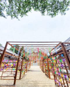 金井神社、風鈴、三重県いなべ市の観光・撮影スポットの名所
