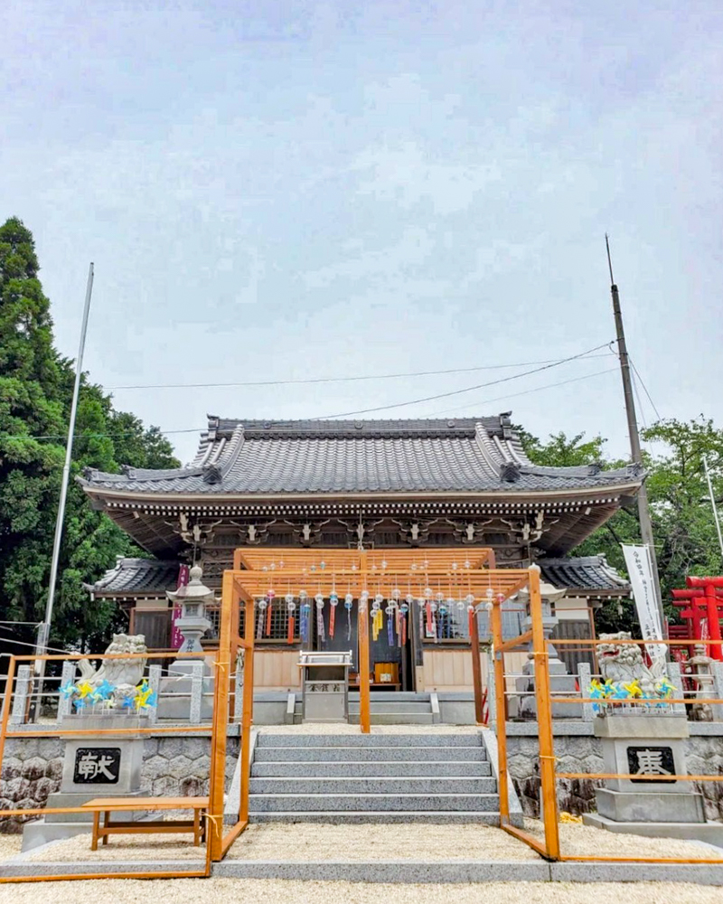 金井神社、風鈴、三重県いなべ市の観光・撮影スポットの名所