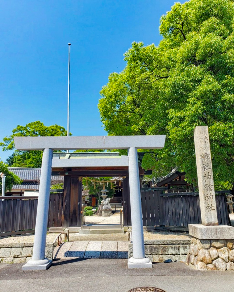 神館神社、5月夏、三重県桑名市の観光・撮影スポットの名所