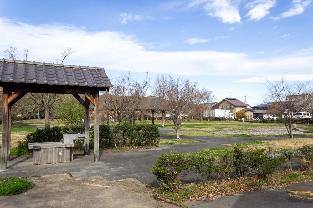 旗本徳山陣屋公園、桜、３月春の花、岐阜県各務原市の観光・撮影スポットの名所