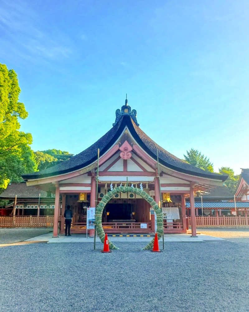 津島神社、6月夏、愛知県津島市の観光・撮影スポットの名所