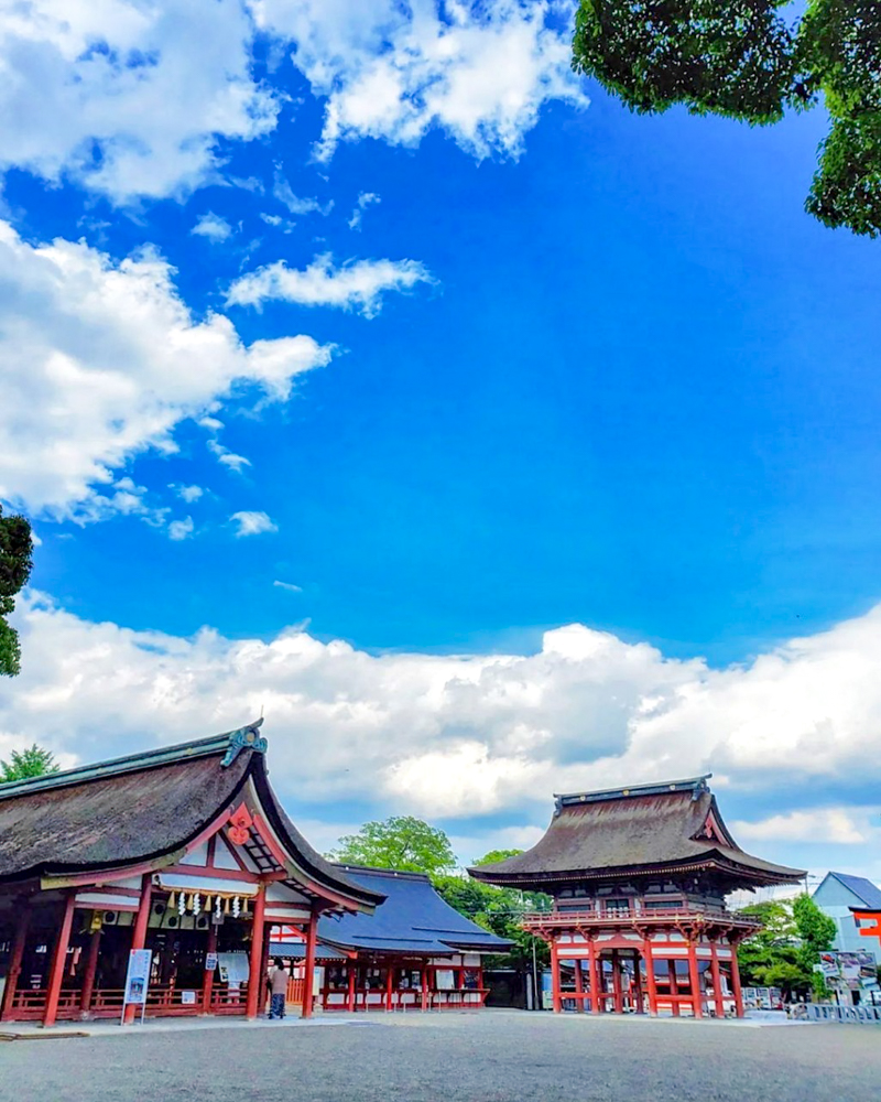 津島神社、5月夏、愛知県津島市の観光・撮影スポットの名所
