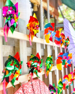 若宮神明社,、和傘、6月夏、愛知県一宮市の観光・撮影スポットの名所