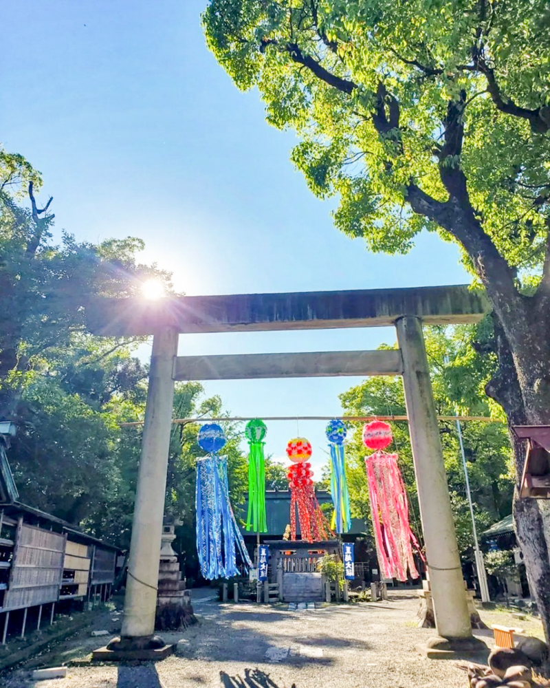 若宮神明社,、七夕、6月夏、愛知県一宮市の観光・撮影スポットの名所