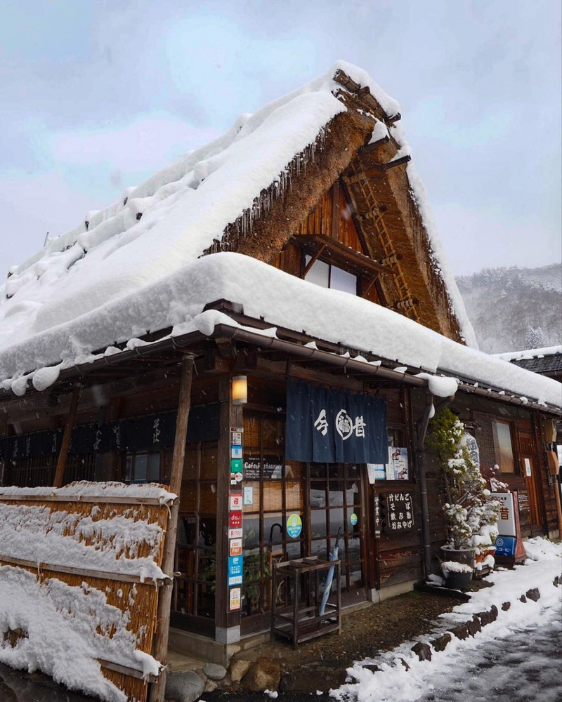 白川郷合掌造り集落 雪景色 岐阜県大野郡の観光 撮影スポットの名所 東海カメラマップ