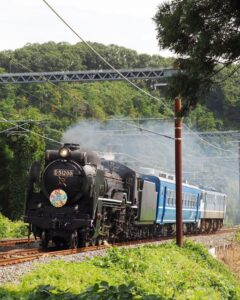 SL北びわこ号・蒸気機関車、鉄道、滋賀県の観光・撮影スポットの名所