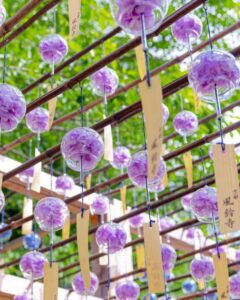 正寿院、風鈴まつり、7月、夏、京都府綴喜郡の観光・撮影スポットの名所