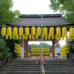 津島神社、提灯、尾張津島天王まつり、７月夏、愛知県津島市の観光・撮影スポットの名所