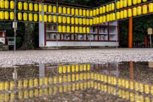 津島神社、提灯、尾張津島天王まつり、７月夏、愛知県津島市の観光・撮影スポットの名所