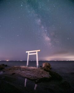 つぶて浦、星空、愛知県知多郡の観光・撮影スポットの画像と写真