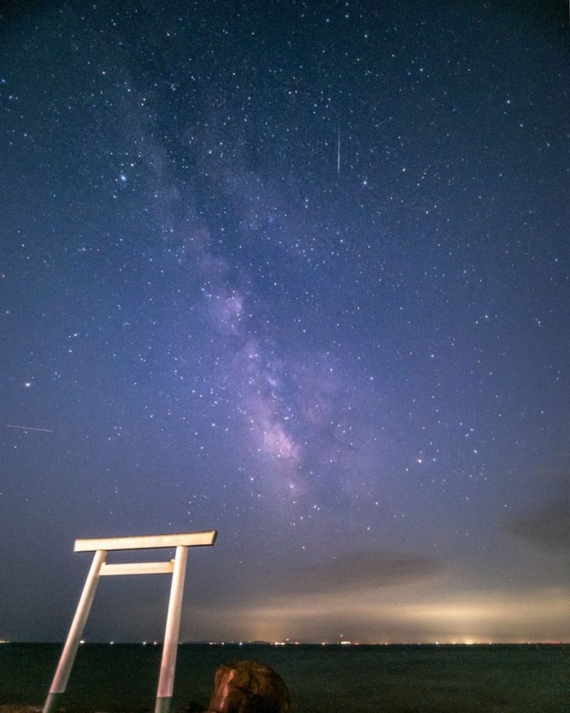 つぶて浦、星空、愛知県知多郡の観光・撮影スポットの画像と写真