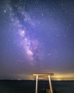 つぶて浦、星空、愛知県知多郡の観光・撮影スポットの画像と写真
