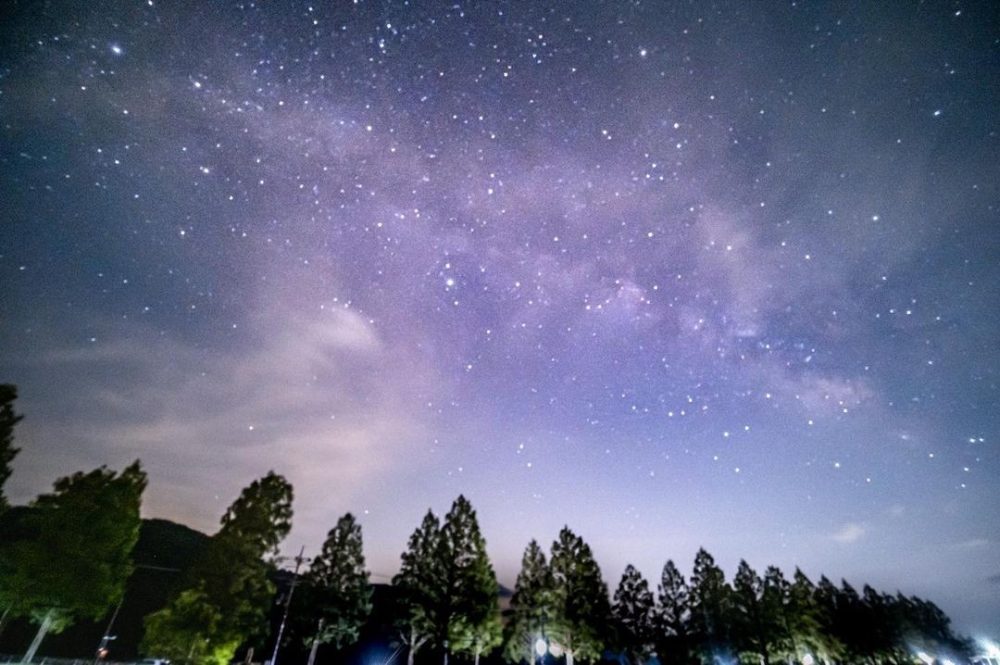 マキノ高原・メタセコイア並木、星空、夏景色、滋賀県高島市の観光・撮影スポットの名所
