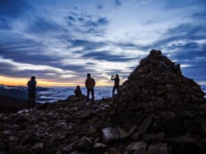 乗鞍岳、富士見台、日の出 、乗鞍スカイライン 、新緑、夏景色、8月、岐阜県高山市の観光・撮影スポットの名所